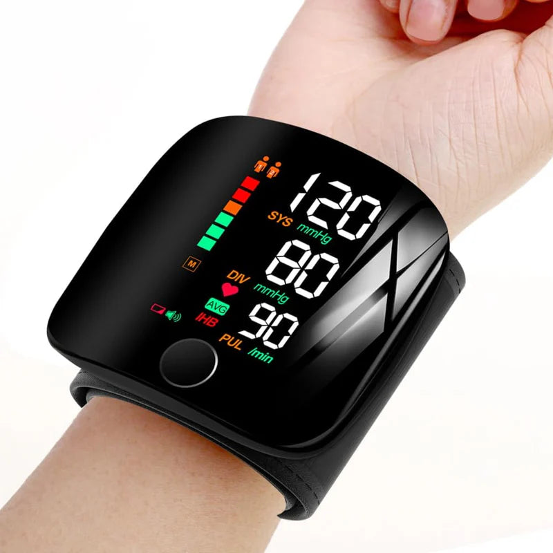 Wrist Electronic Digital Blood Pressure Monitor | جهاز قياس ضغط الدم الإلكتروني للمعصم