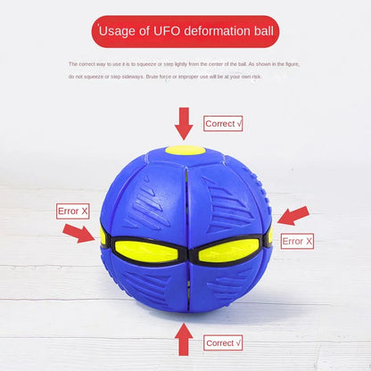 UFO Flying Saucer Ball Training Games