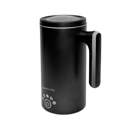 NNEDSZ Hot & Cold Milk Frother, 5 Modes for Foam, Warming & Frothing Milk