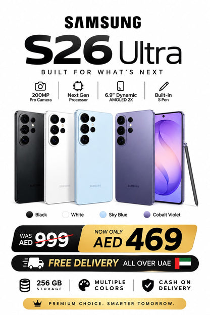 Samsung Galaxy S26 5G (256GB) – Box Pack