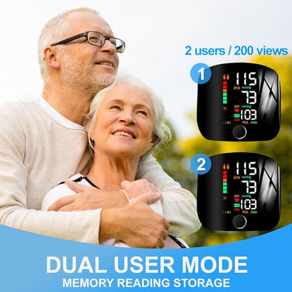 Wrist Electronic Digital Blood Pressure Monitor | جهاز قياس ضغط الدم الإلكتروني للمعصم